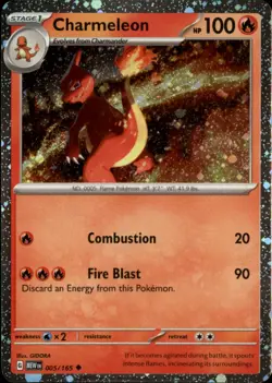 Charmeleon - (Cosmos Holo) Holo Promo Miscellaneous Cards & Products 005/165 NM - Image 1