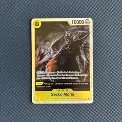 Gecko Moria OP14-104 Super Rare Full Art Card - One Piece CCG English - Image 1