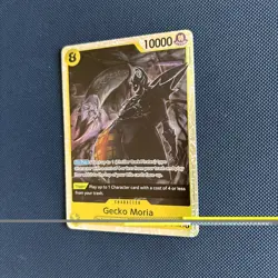 Gecko Moria OP14-104 Super Rare Full Art Card - One Piece CCG English - Image 2