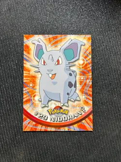 NIDORAN #29 - Topps Pokemon 1999 TV Red Label Card - Image 1