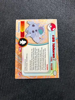 NIDORAN #29 - Topps Pokemon 1999 TV Red Label Card - Image 2