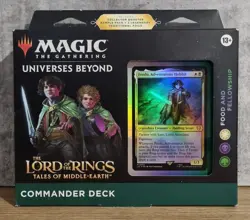 Magic The Gathering - Lord Of The Rings - Commander Deck - Food And Fellowship - Image 1