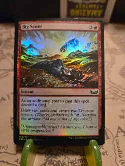 MTG Big Score Streets of New Capenna Foil Common LP - Image 1