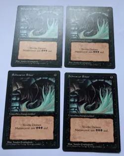 Magic MTG 4x Dark Ritual FBB German Foreign Black Border 93 www_MoxBeta_com - Image 4