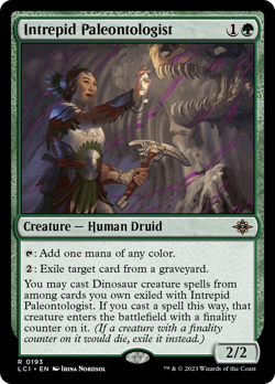 Intrepid Paleontologist The Lost Caverns of Ixalan NM Rare CARD ABUGames - Image 1
