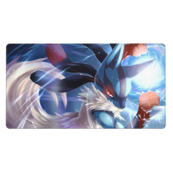 Lucario - Board Card Game Pokemon Playmat Game Mousepad Play Mat of TCG 2083 - Image 2
