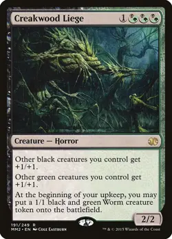 Creakwood Liege Modern Masters 2015 PLD Black Green Rare MAGIC CARD ABUGames - Image 1