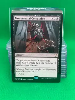 MTG Monumental Corruption - ONC Commander Phyrexia: All Will Be One NM - Image 1