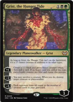 Grist, the Hunger Tide Commander: Duskmourn: House of Horror 482 LP-NM - Image 1