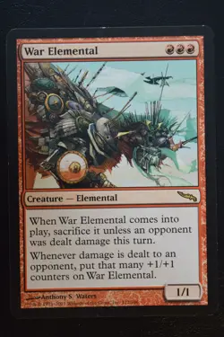 Magic The Gathering MTG WAR ELEMENTAL Mirrodin LP Lightly Played - Image 1