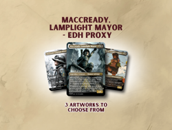 MacCready, Lamplight Mayor - Custom Magic: The Gathering Card - Image 1