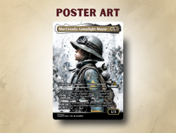 MacCready, Lamplight Mayor - Custom Magic: The Gathering Card - Image 3