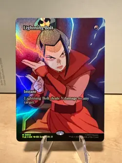 Lightning Bolt (Borderless) - Avatar: The Last Airbender: Eternal #32 Azula - Image 1