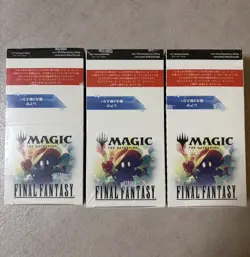 MTG FINAL FANTASY Basic Booster 3BOX & 10 Plastic Tokens JP Exclusive Limited - Image 3
