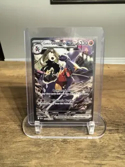 Destined Rivals Cynthia's Garchomp ex 232/182 Sv10: Holo SIR Near/Mint - Image 1