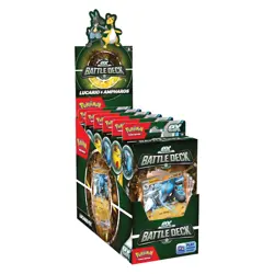 Pokemon TCG Ampharos ex/Lucario ex Battle Deck DISPLAY (6 Decks) SEALED!^ - Image 1