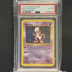 Pokemon - 1999 Base Set (Shadowless) - Mewtwo 10/102 PSA 4 - Image 1