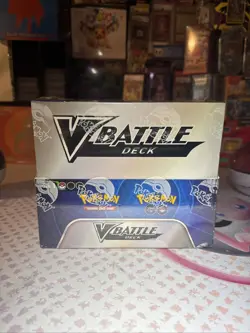 Pokemon V Box V Battle Deck -Mewtwo V & Melmetal V - Display SW (New) - Image 1