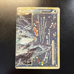 Pokemon TCG Lugia LEGEND 114/123 Heartgold & Soulsilver bottom half - Image 1