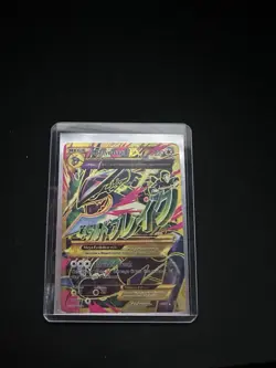 Pokemon M Rayquaza EX Full Art Holo Ultra Rare 98/98 XY Ancient Origins - Image 4