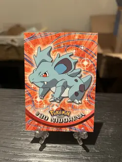 Nidorina #30 1999 Topps Pokemon TV Animation Edition Series 1 Blue Logo 1999 - Image 1