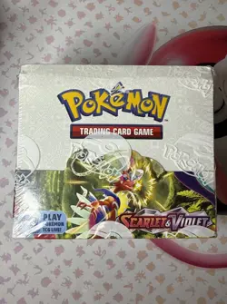 Nintendo Pokemon TCG Scarlet & Violet Booster Box - 36 Packs (Read) 820650863240 - Image 1