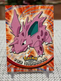 1999 Topps Pokemon #33 Nidorino (TV Animation Series 1) 1st Print Blue Logo NM - Image 1