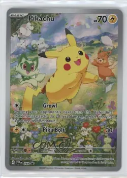 Pikachu (Paldea Adventure Chest) Holo Pokemon Scarlet & Violet Black Star Promo - Image 1