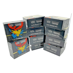 Auction #2 Lot of (10) Pokemon TCG Hidden Fates Elite Trainer Boxes SEALED - Image 1