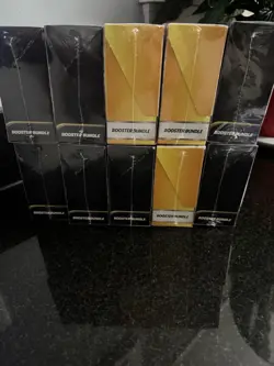 POKEMON TCG BOOSTER BUNDLE X10 MEGA EVOLUTIONS PHANTASMAL FLAMES SURGING SPARKS - Image 2