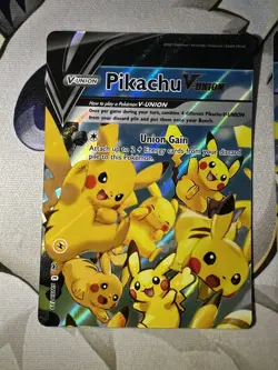 Pokemon TCG Pikachu V-Union SWSH 139/140/141/142 Black Star Promo, Full set of 4 - Image 2