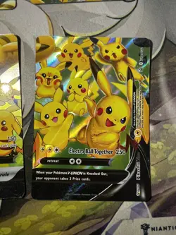 Pokemon TCG Pikachu V-Union SWSH 139/140/141/142 Black Star Promo, Full set of 4 - Image 5