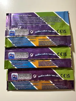 Play! Pokemon Prize Pack Series 7 Sealed English (Lot of 3) - Image 2