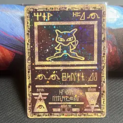 Pokemon Ancient Mew Holo Promo #1 ***FART SWIRL UNDER TAIL RIGHT SIDE*** - Image 1