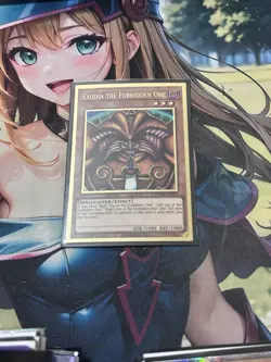 Yu-Gi-Oh Exodia the Forbidden One Gold Rare MGED-EN005 1st Edition Spellcaster - Image 1