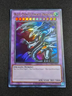 Yugioh - Blue-Eyes Ultimate Dragon LDK2-ENK40 Unlimited Ultra Rare NM - Image 1