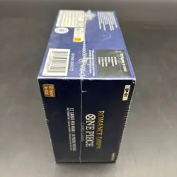 One Piece EN OP-01 Romance Dawn Blue Bottom Booster Box Sealed w/ Acrylic Case - Image 3