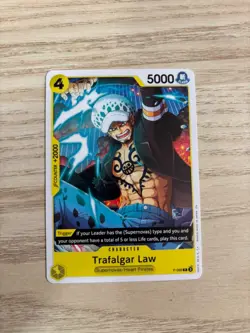 P-088 Trafalgar Law English PR NM One Piece TCG Card Game - Image 1