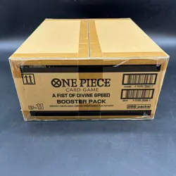 One Piece English OP-11 A Fist Of Divine Speed Booster Pack Box Case Sealed - Image 1
