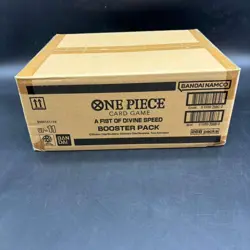 One Piece English OP-11 A Fist Of Divine Speed Booster Pack Box Case Sealed - Image 3