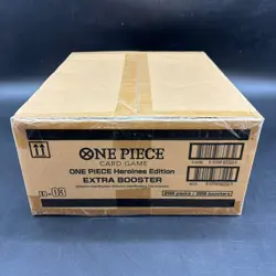 One Piece English EB-03 One Piece Heroines Edition Extra Booster Box Case Sealed - Image 1