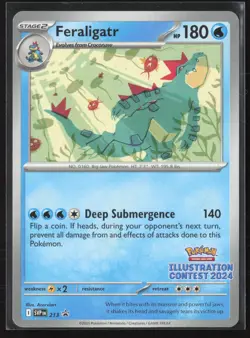 Feraligatr - (Illustration Contest 2024) Promo SV: Scarlet & Violet Promo Cards - Image 1
