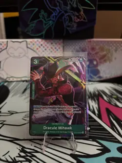 Dracule Mihawk (Illustration Box Vol.4) ST12-003 One Piece Promotion Cards Foil - Image 1