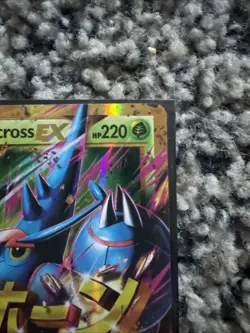 Pokemon TCG M Heracross EX Holo Card 112/111 Furious Fists Secret Rare - Image 3