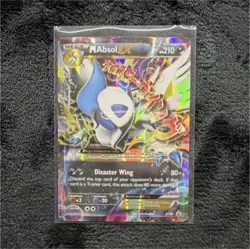 Pokemon Mega Absol EX Promo Holo Dark XY XY63 Card 2015 English TCG - Image 1