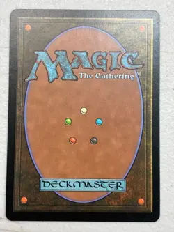 MTG Mercadian Masques INTIMIDATION Signed NM (BIN0755) Graded Power - Image 2