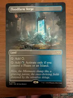 Floodfarm Verge (Borderless) Duskmourn NM MTG - Image 1