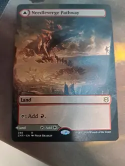 Needleverge Pathway (Borderless) Zendikar Rising Regular - Image 1