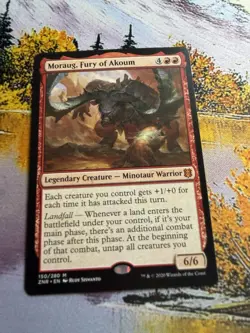 Moraug, Fury of Akoum [Zendikar Rising] Near Mint - Image 3