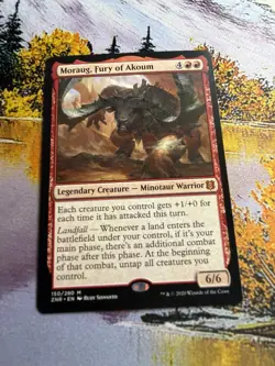 Moraug, Fury of Akoum [Zendikar Rising] Near Mint - Image 5
